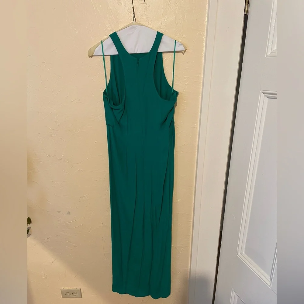 Green Rackerback Dress - Picture 2 of 4